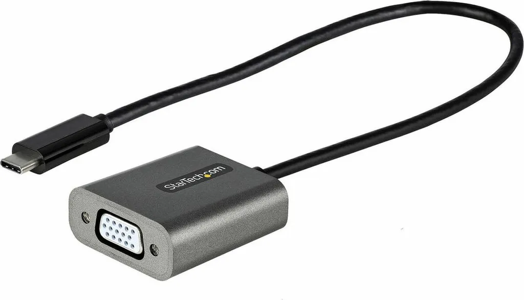 Résoudre les problèmes d'écran VGA sur USB-C avec Startech CDP2VGAEC noir