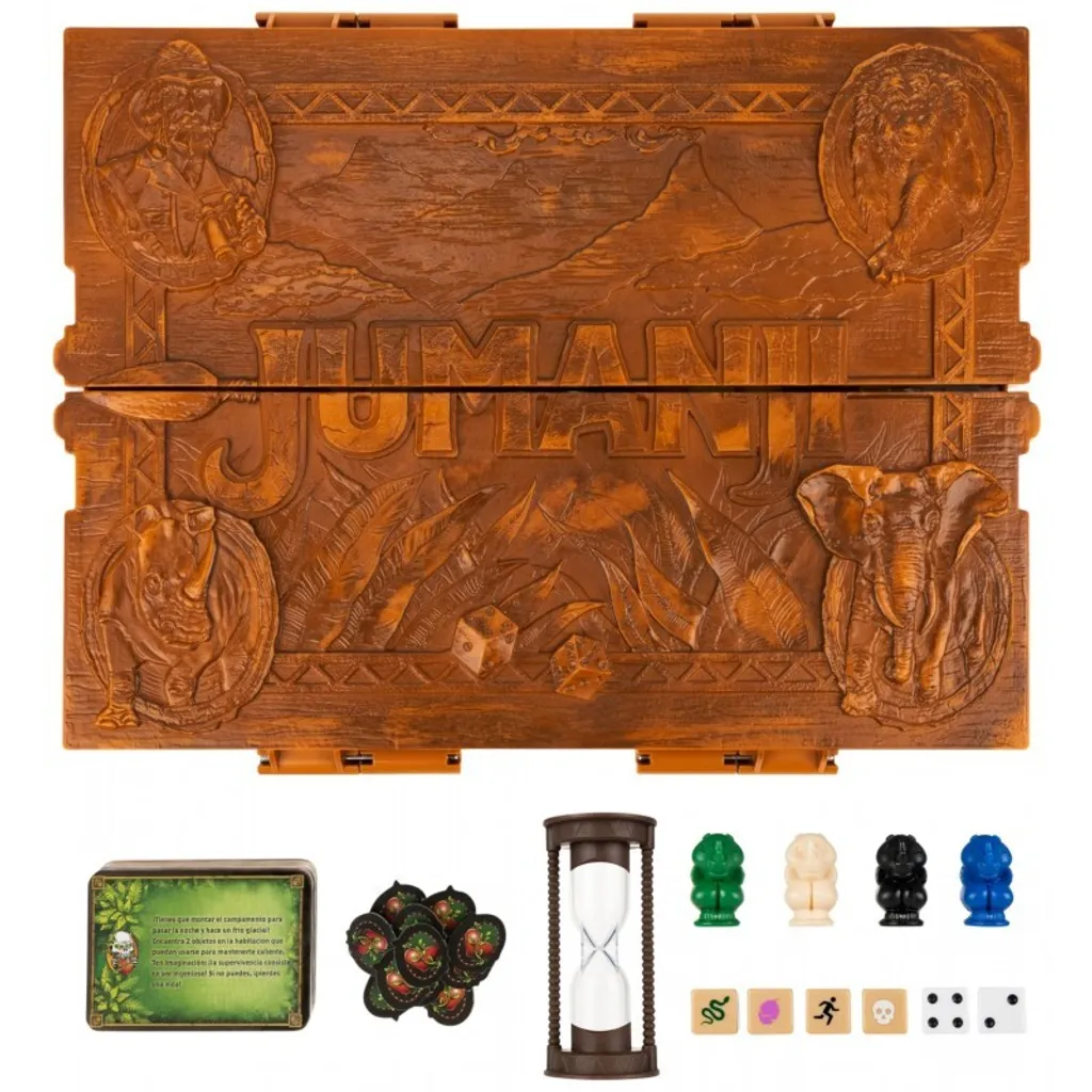 Spin Master Jumanji Deluxe Jeu de société électronique Version Lumière - 4