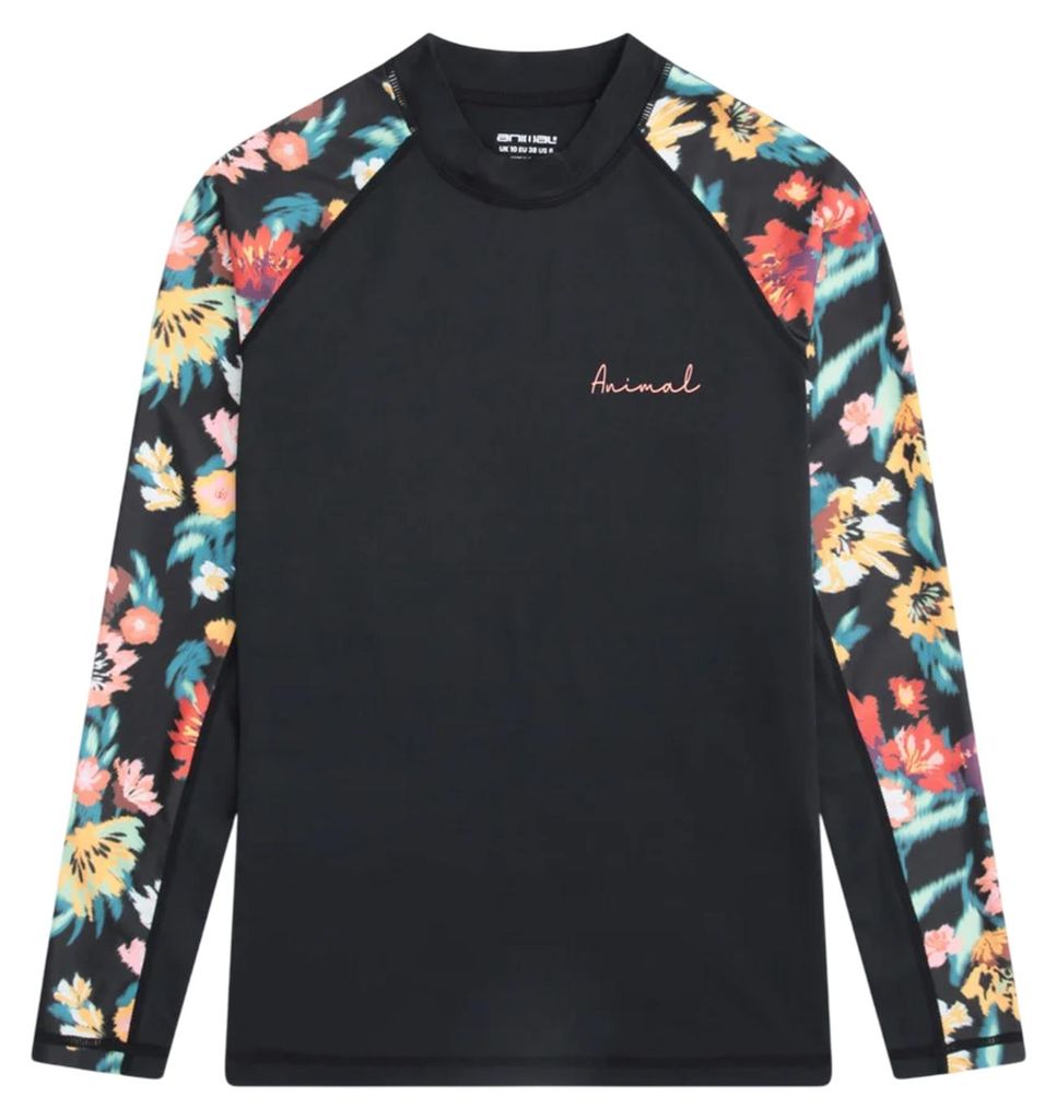 Animal - "Lillie" Hautausschlagschutz für Damen, UPF 50+, Raglanärmel MW5306 (42 DE) (Bunt)