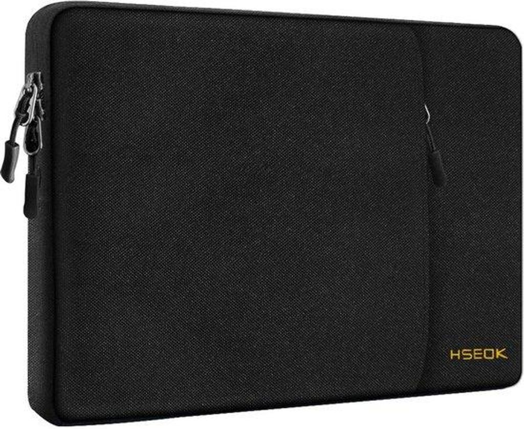 Laptop-Tas 15,6 Zoll Wasserabweisendes Schutzbeutel Kompatibel zu den meisten 15,6" Notebooks, Schwarz