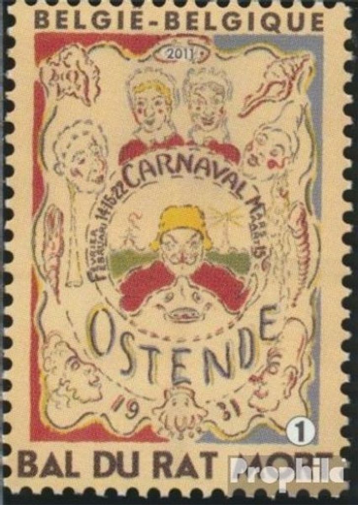 Briefmarken Belgien 2011 Mi 4150 (kompl.Ausg.) postfrisch Coecilia Bund