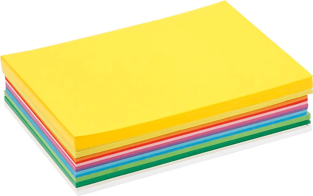 Stock 300 Fogli Cartoncino 15x21 cm Colortime Happy per Eventi e Lab