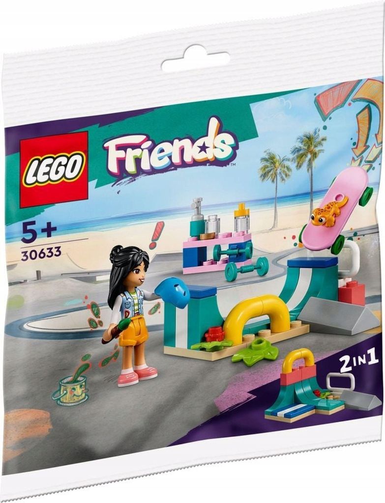 LEGO Friends Skateboardrampe, Bausatz, 5 Jahr(e), Produktbild 