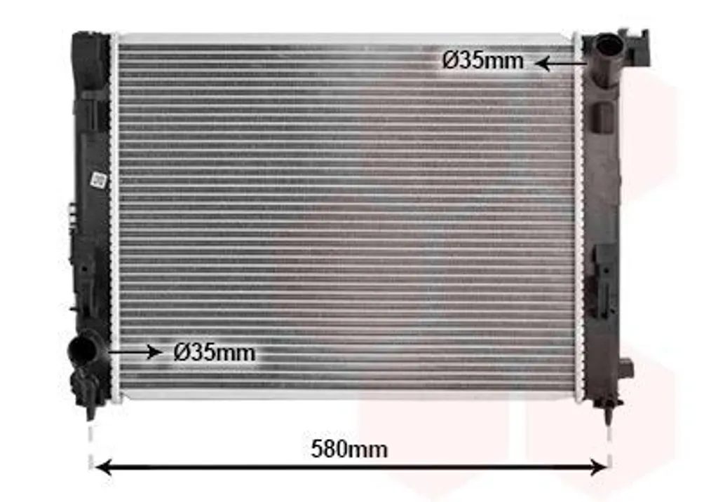 Radiateur moteur pour Renault Clio V à hayon : idéal pour entretien auto