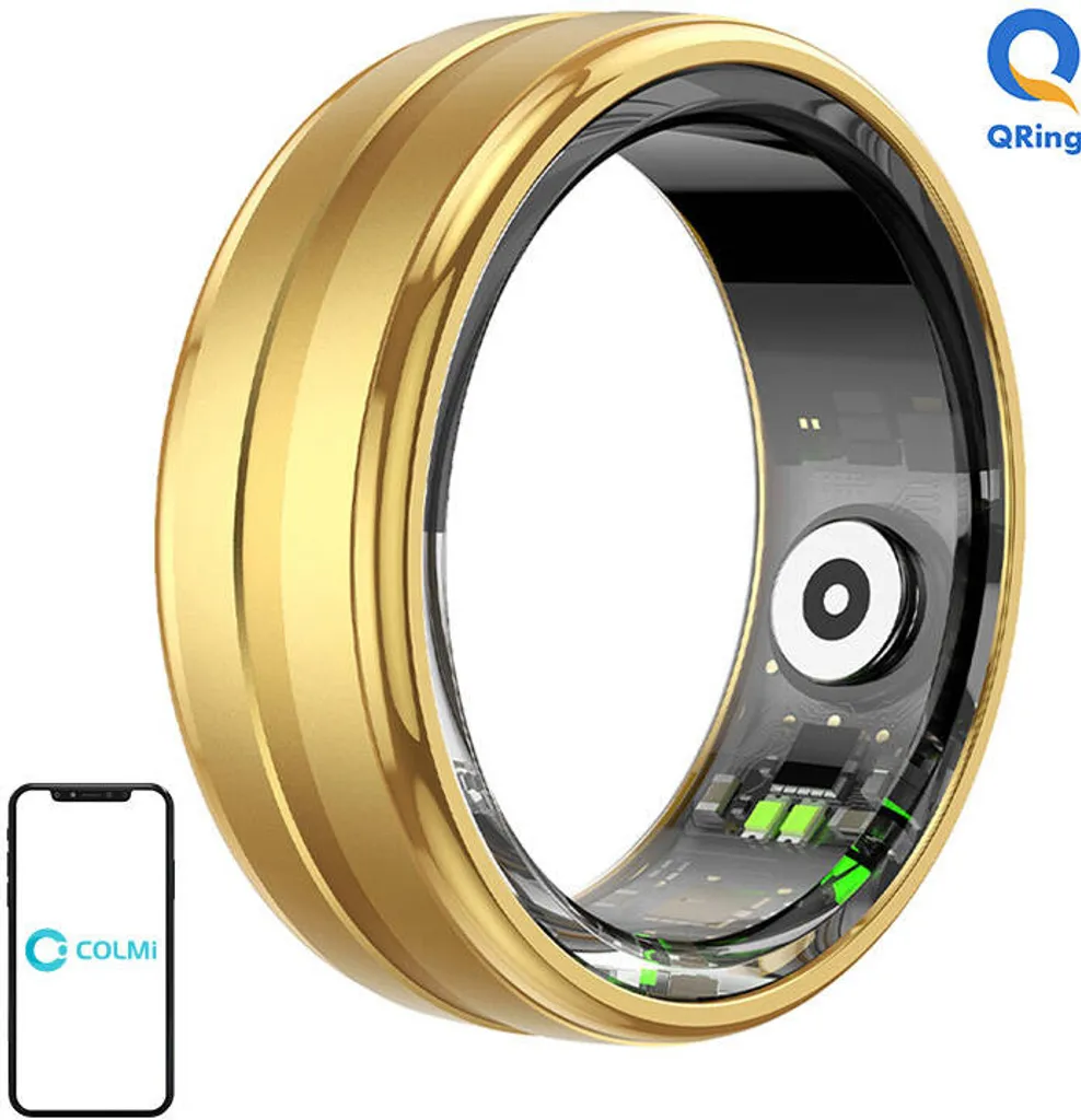 Ottimizzazione Biometrica con Colmi R06 Smart Ring Gold 18.1mm 8