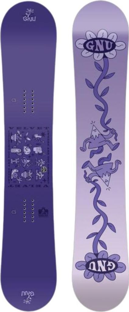 Gnu Velvet Snowboard Lila 147 Lila 147 Produktbild 