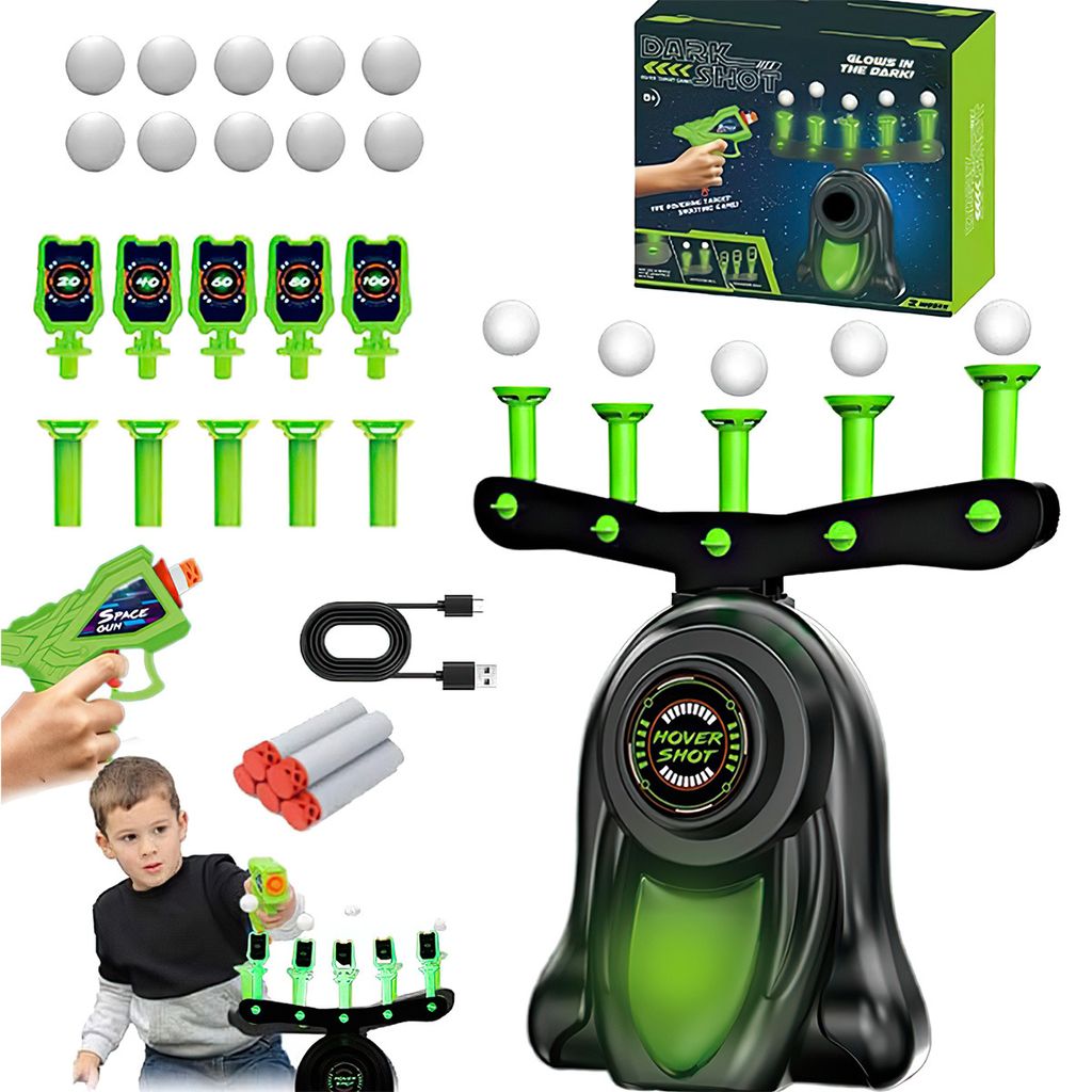 Glow-in-the-Dark Schießzielset, Hover Shot Floating Target Produktbild 