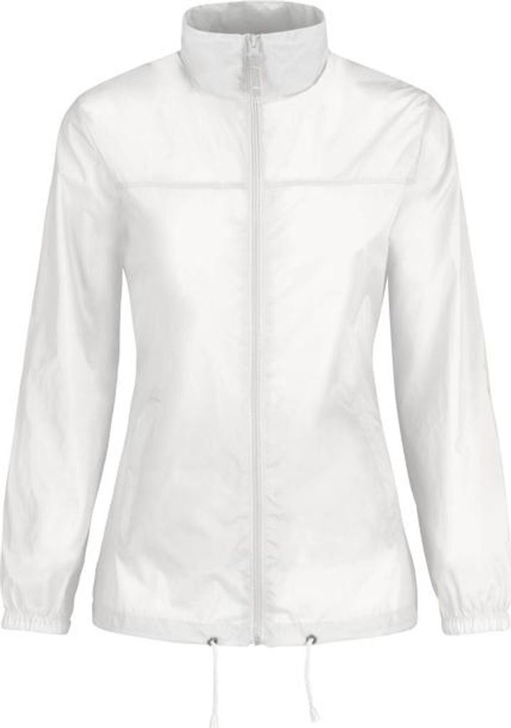 Windjacke für Damen - B&C SIROCCO/W - white - Größe 2XL Produktbild 