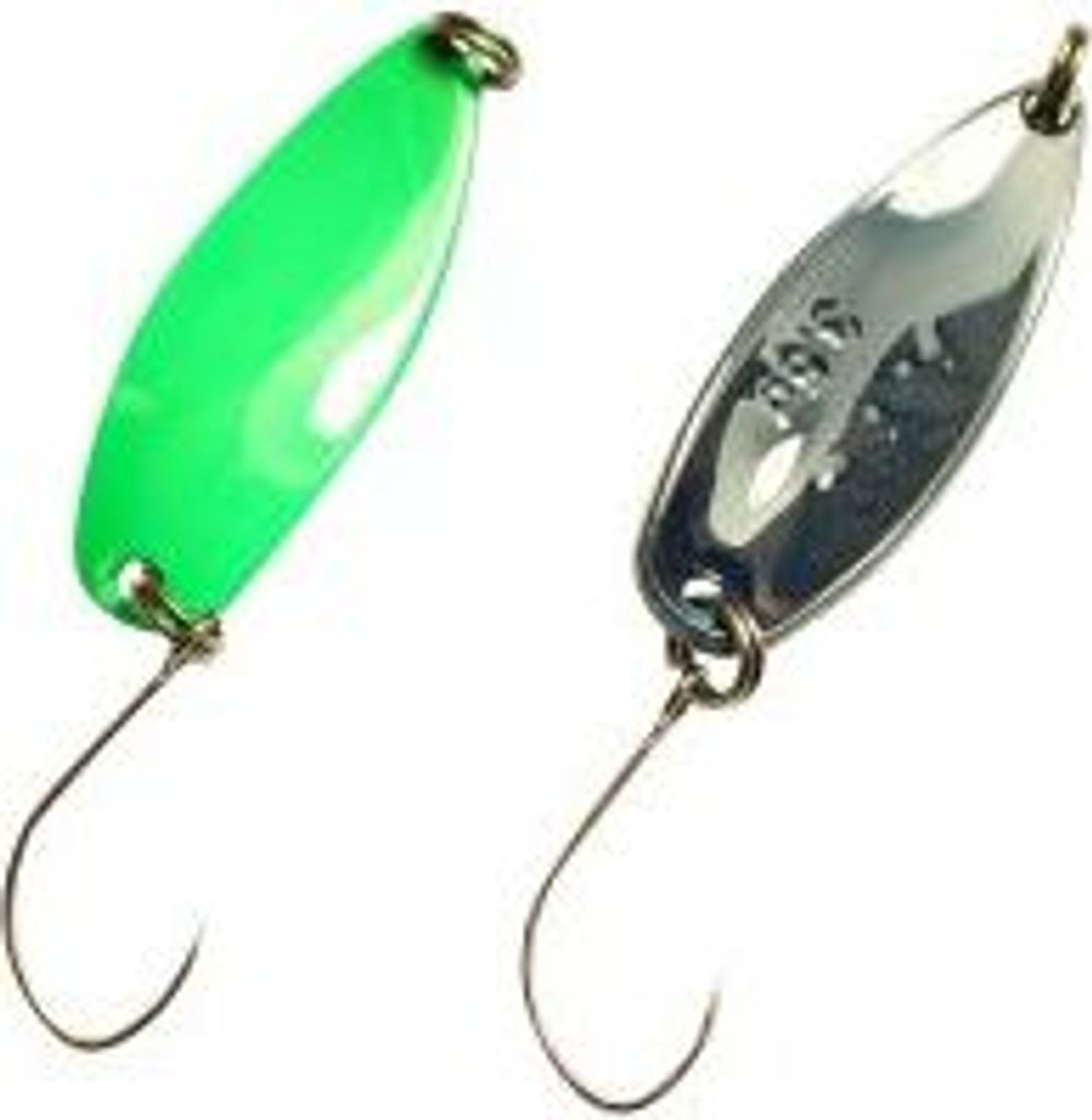 Lucky John AYU Forellen Blinker 002 grün 3,5g