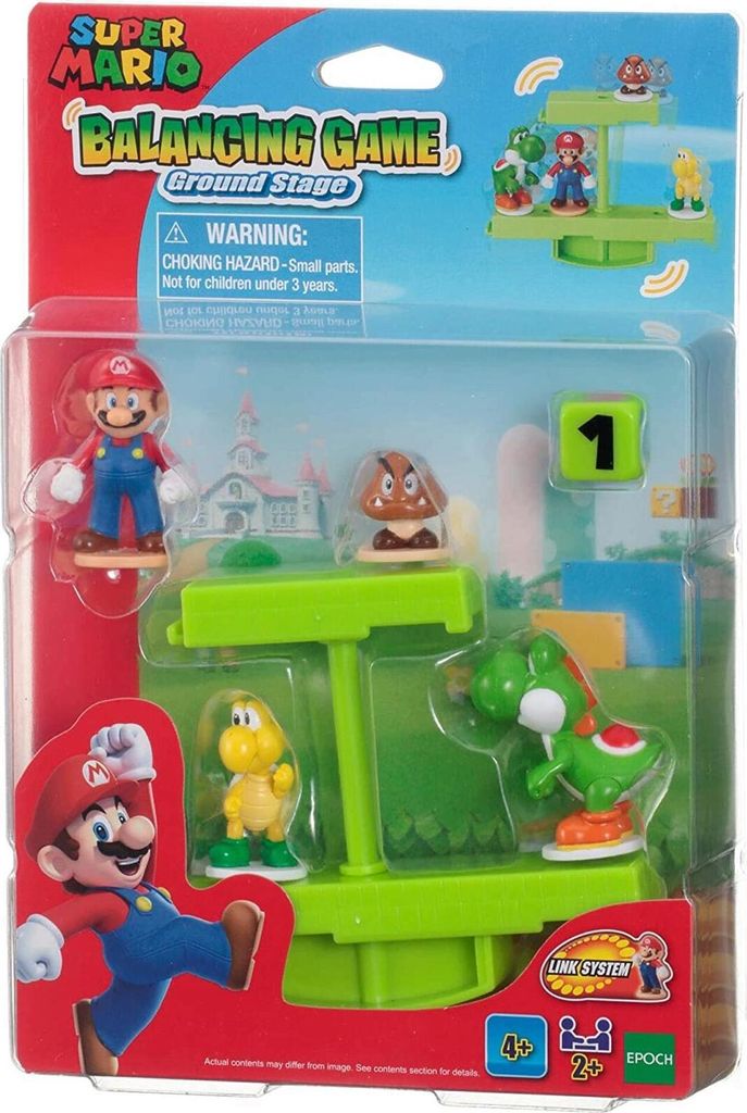 EPOCH Games 07358 Super Mario Balancierspiel Ground Stage (EPI)