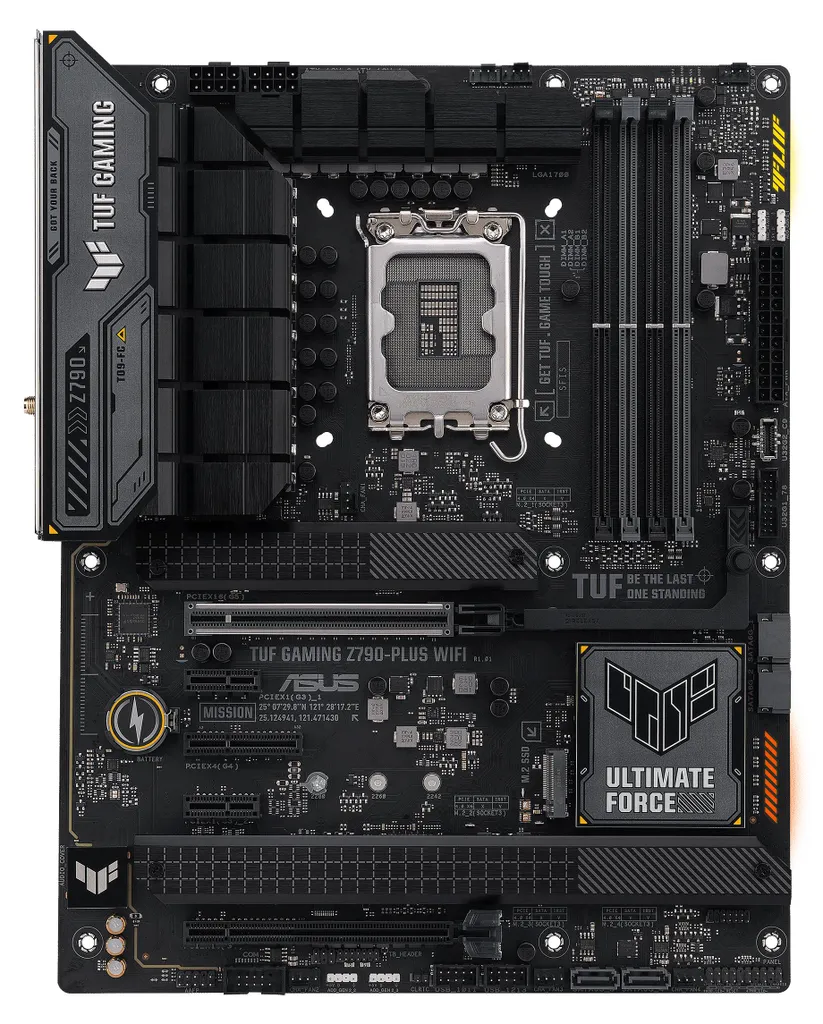 Carte Asus TUF GAMING Z790-PLUS WIFI Idéale pour Montage Vidéo et Jeu
