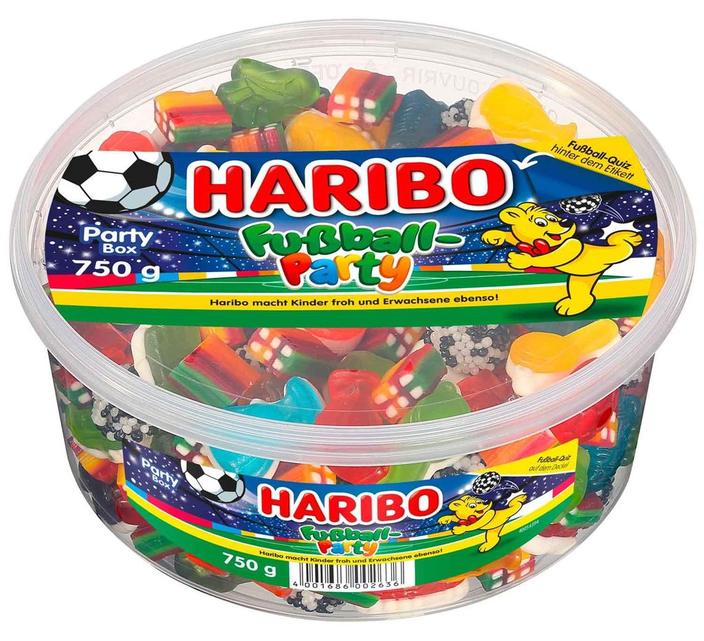 Haribo Fußball-Party 750g Produktbild 
