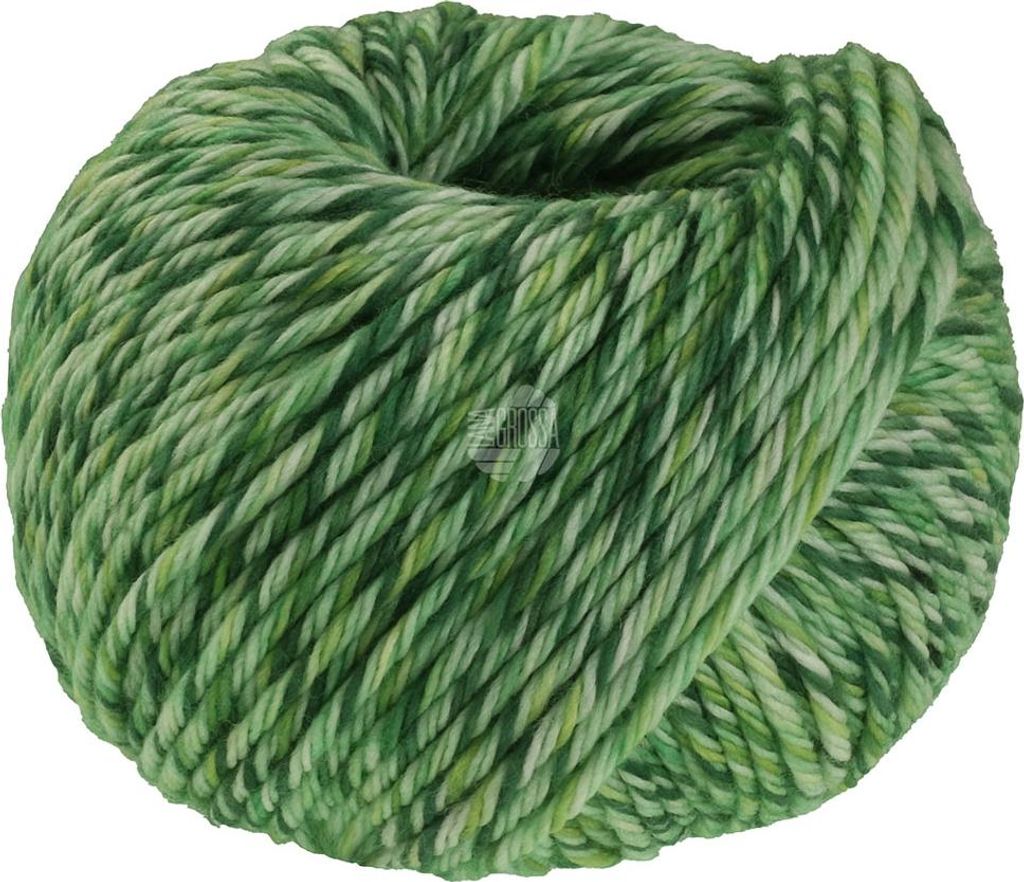 Lana Grossa - Vintage Chunky 0019 hellgrün dunkelgrün