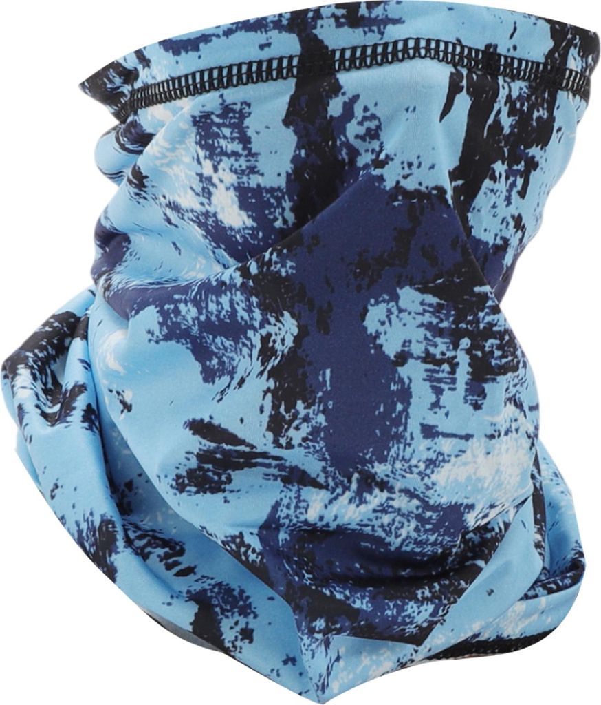 Kühlender Halstuch, Gesichtsmaske Schal, Winddichte UV-Schutzmasken Für Outdoor Ski Motorrad Laufen Und Radfahren, Blau