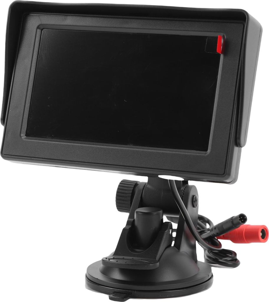 1080P Baby-Autokamera, 4,3-Zoll-Monitor mit IR-Nachtsicht und 150° weitem Betrachtungswinkel, 360° drehbarer, nach hinten gerichteter Sitzspiegel...