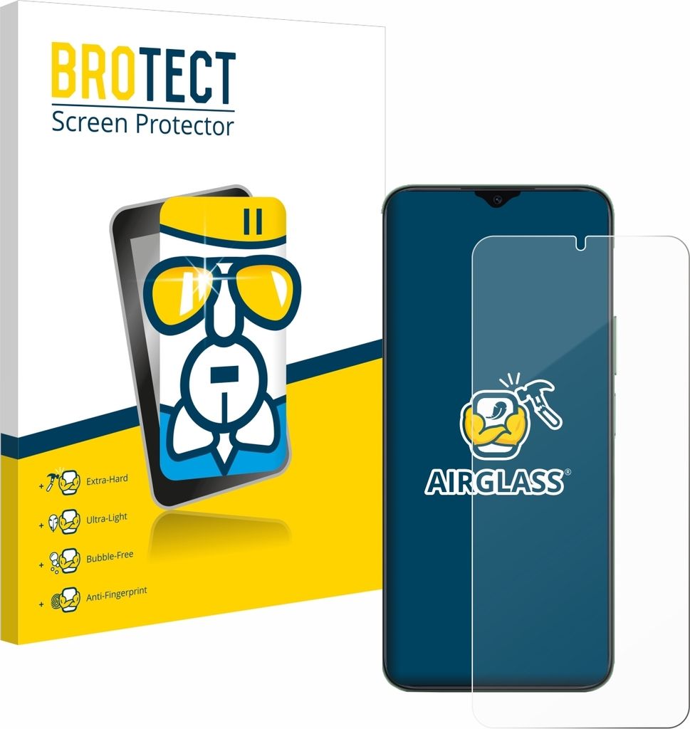 BROTECT Schutzglas für Honor X6b Schutzfolie Panzer Folie Glas Display Schutz klar