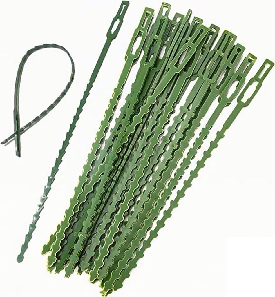 INF 50 Packungen 11 cm Pflanzenbinder für den Garten, Produktbild 