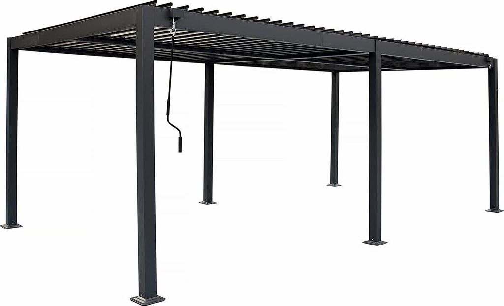 Pergola bioclimatica autoportante Kensington in alluminio - Immagine del prodotto 