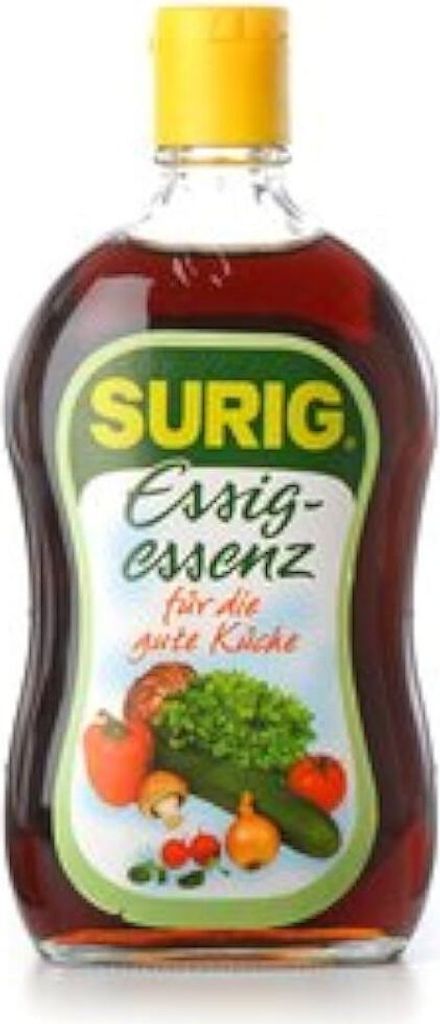 Surig Essigessenz 25 % dunkel 400g Produktbild