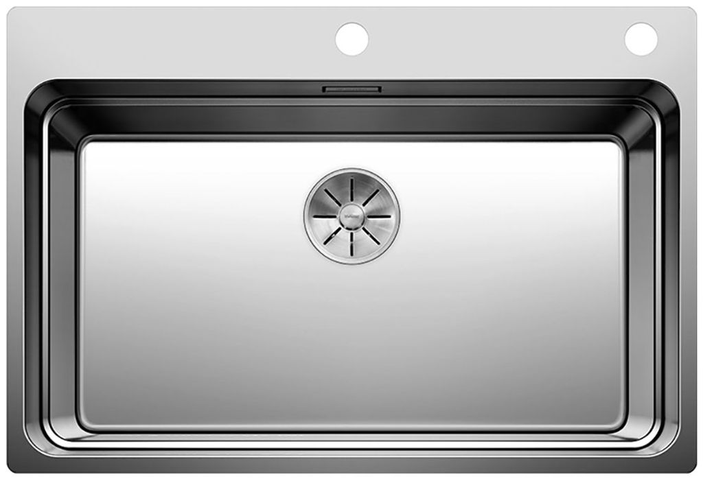 BLANCO ETAGON 700-IF/A Flachrandspüle / Edelstahl / Seidenglanz / Excenter