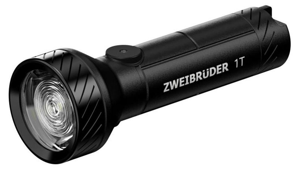 Zweibrüder ZB1T LED Taschenlampe Schlüsselleuchte aufladbar 500 Lumen USB- C