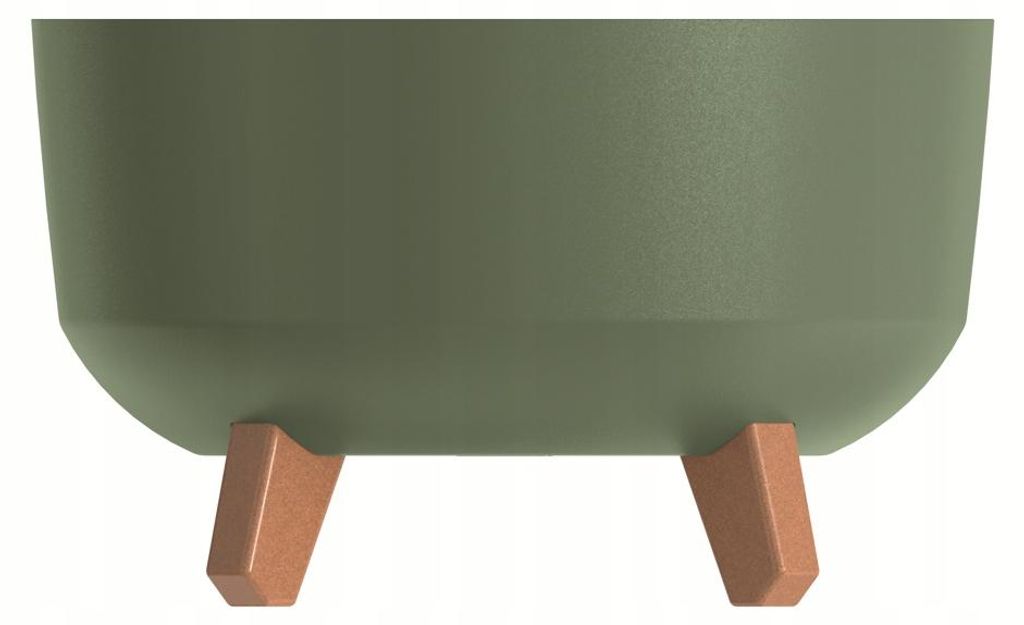 Vaso su gambe verde terra Gracia Low DGRL240L-5615C Immagine del prodotto 
