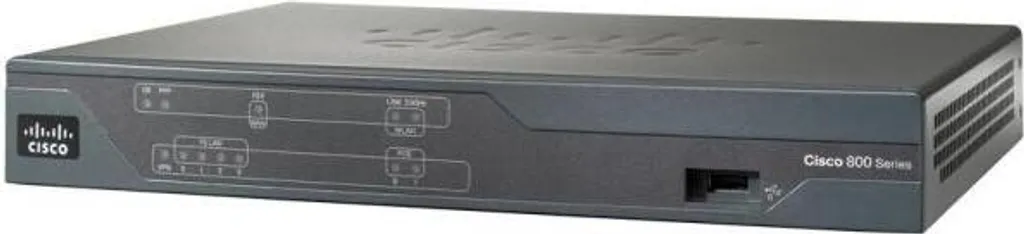 Cisco CISCO888-K9 Routeur Sécurisé avec Pare-feu et 4 Ports Ethernet LAN