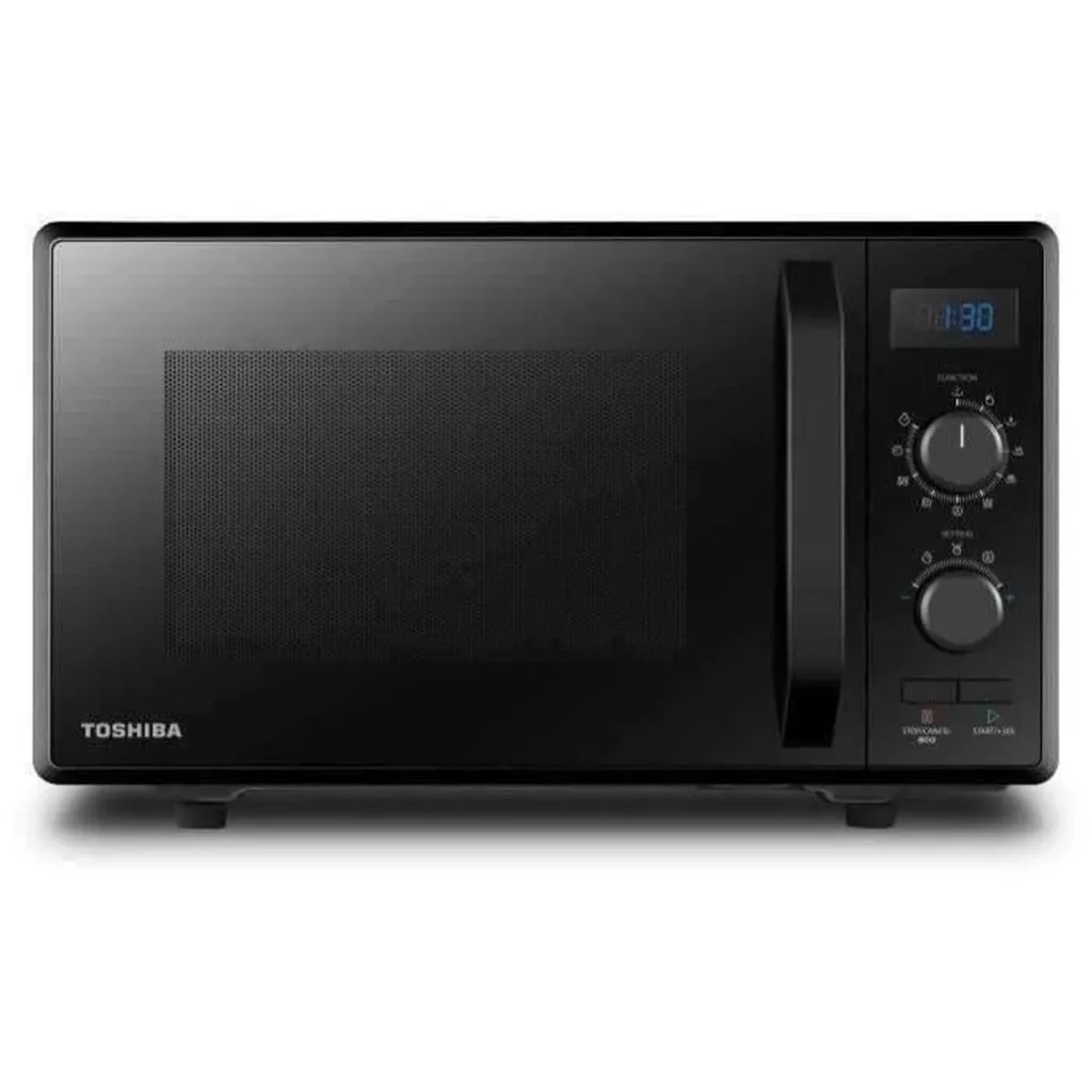 Micro-ondes gril noir 23L 900W - Four polyvalent avec plateau tournant