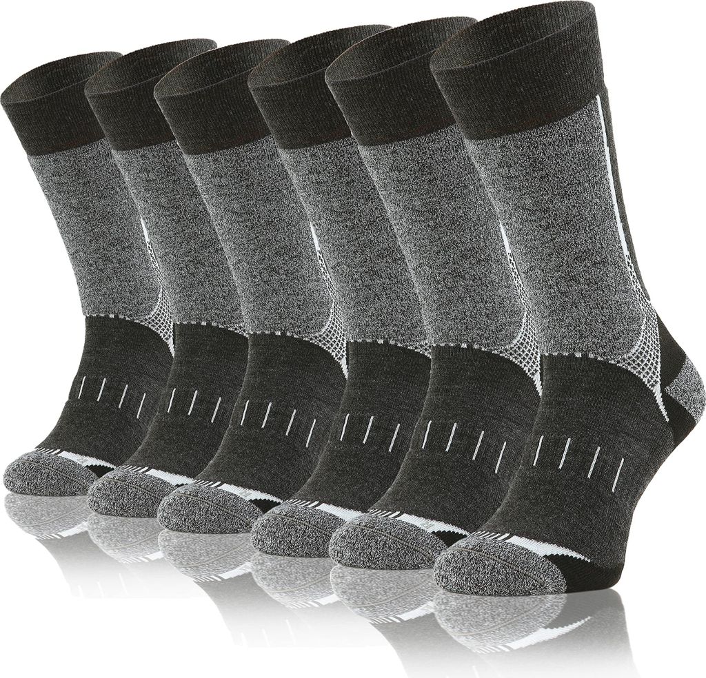 Sesto Senso Winter Trekking Kniestrümpfe Mit Silber Weiß 39-41 3er-Pack