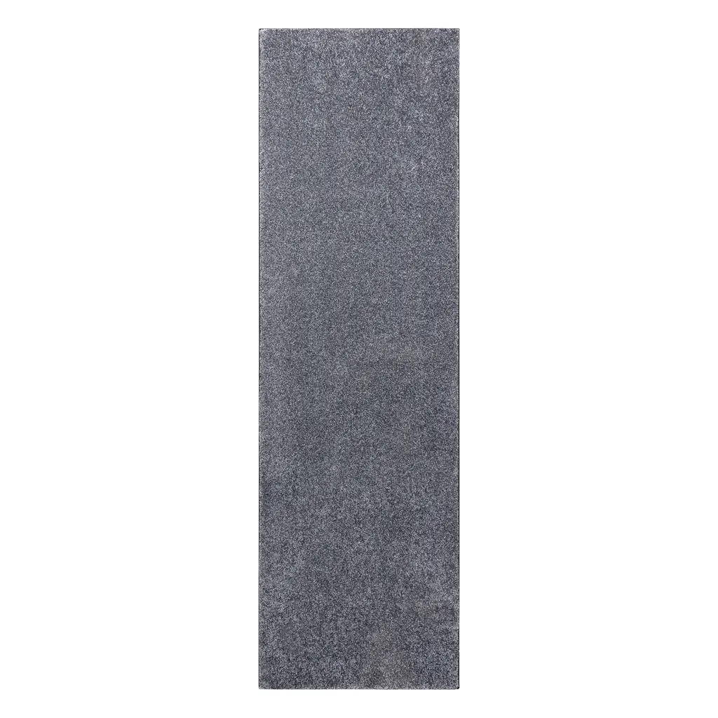 Tapis de marche et course SANTA FE 50x200 cm gris uni haute densité