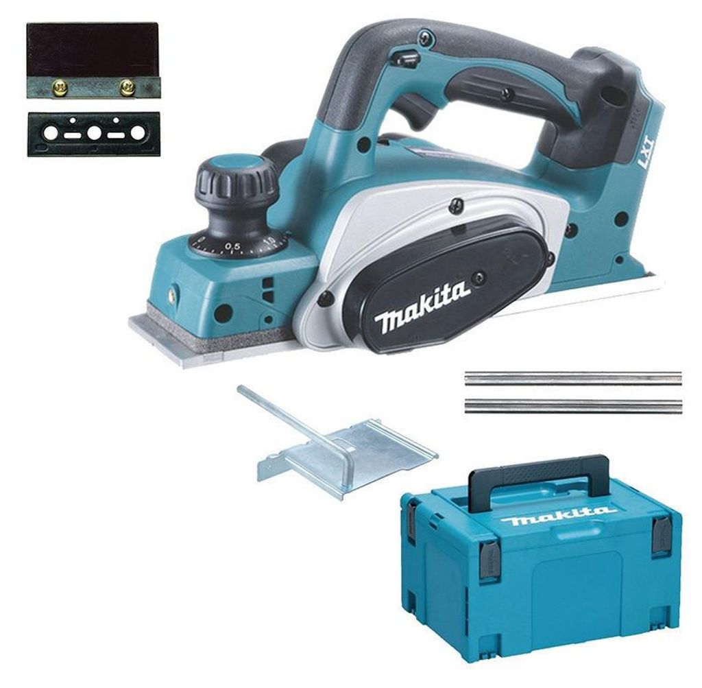 Pialla a batteria Makita DKP 180 ZJ 18 V 82 mm + Makpac - Immagine del prodotto 