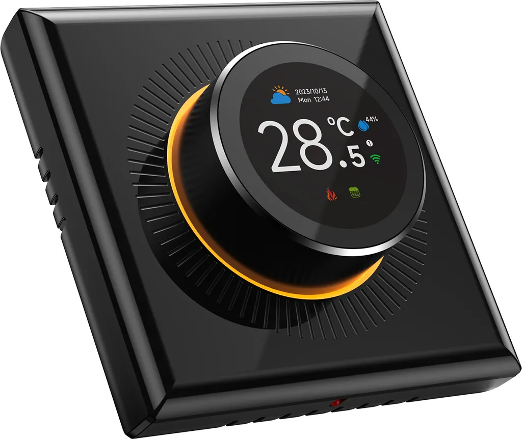Termostato WiFi Tuya 1.32" per Pavimento e Caldaia | Facile e Sicuro
