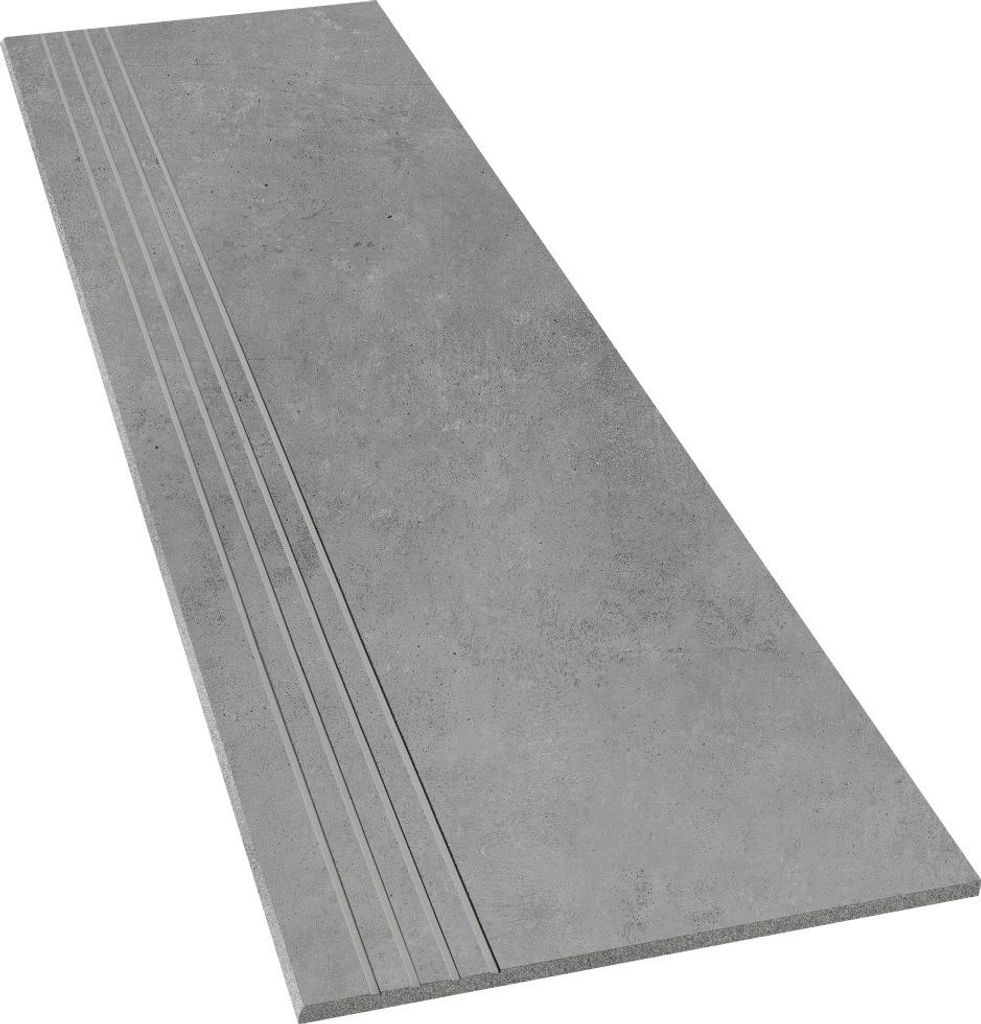 Treppenfliese Hometec Beton 30 x 120 cm anthrazit