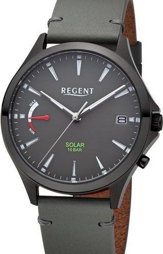Regent - F-1551 - Armbanduhr - Solaruhr - Herren