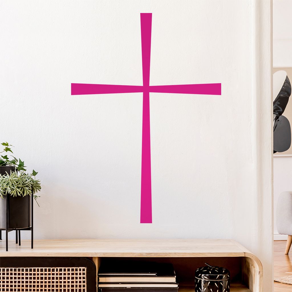 Byzantinisches Kreuz Wandtattoo Wandaufkleber Wall Sticker - Dekoration, Küche, Wohnzimmer, Schlafzimmer, Badezimmer