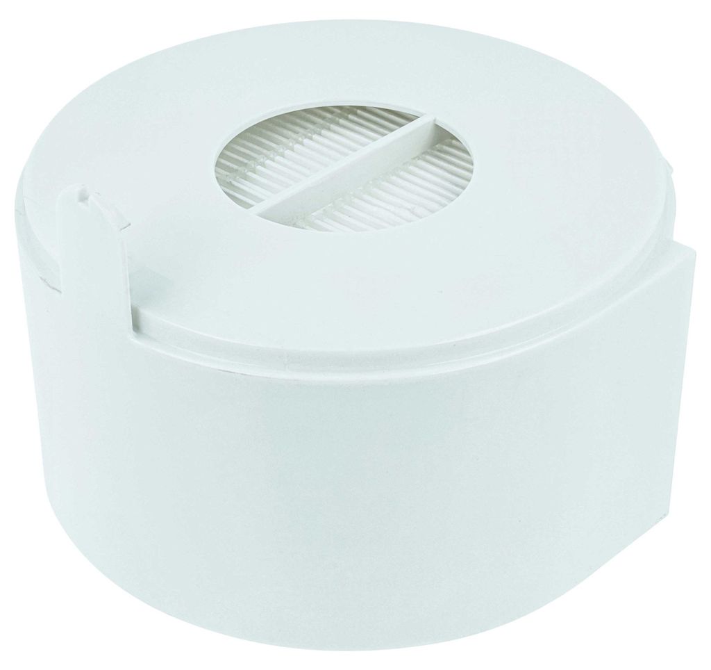 vhbw HEPA Filter kompatibel mit Dyson WD05, WD05 TALL, WD06, AB10, Tap AB09, WD04, AB10 TALL, AB11 Händetrockner - H13, Weiß