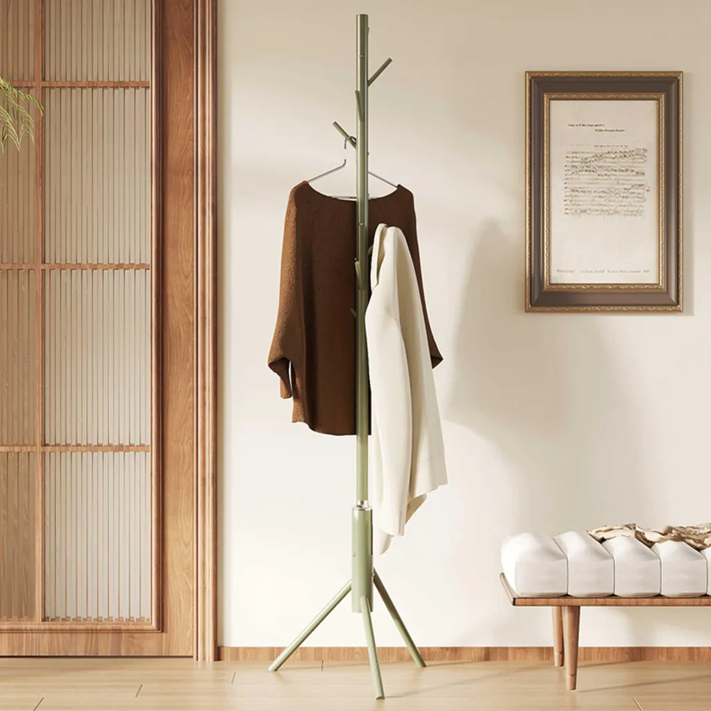 Offerta Appendiabiti Kassie Verde Ø48x174 cm - Metallo Resistente