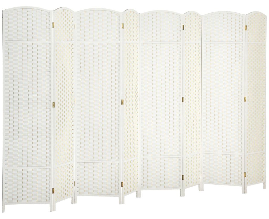 HOMCOM Paravent 8-teilig 320 x 170 cm Raumteiler Trennwand Produktbild 