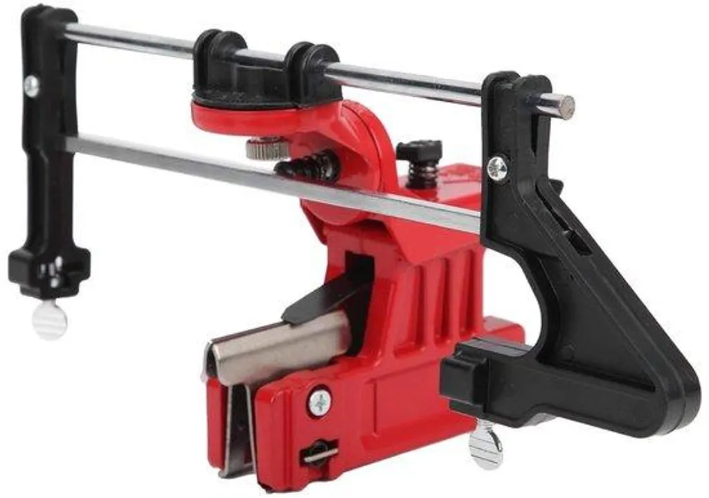 Allecto Premium Affûteur de Tronçonneuse avec Guide-lime de Précision