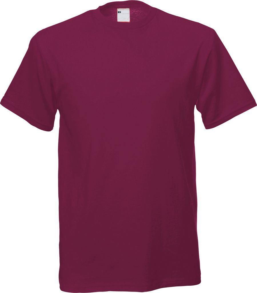 Herren Kurzarm Freizeit T-Shirt BC3904 (Medium) (Stierblut)