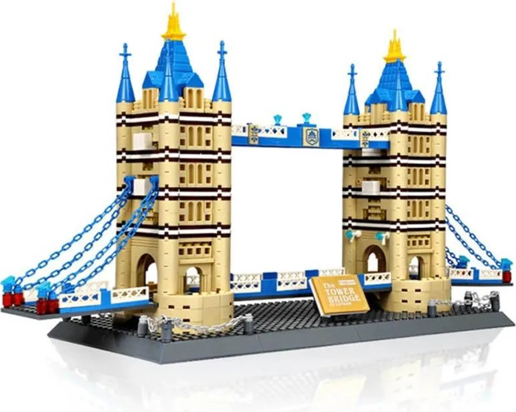 Kit Tower Bridge Wange 5215 | Modèle Architectural de 1031 Briques - 3