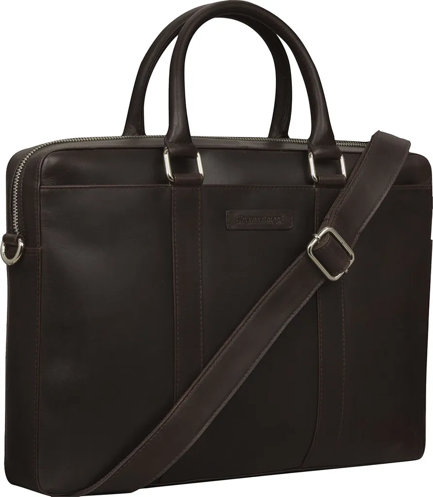 Protégez votre PC 15" avec la sacoche Nordborg Hunter Dark en cuir