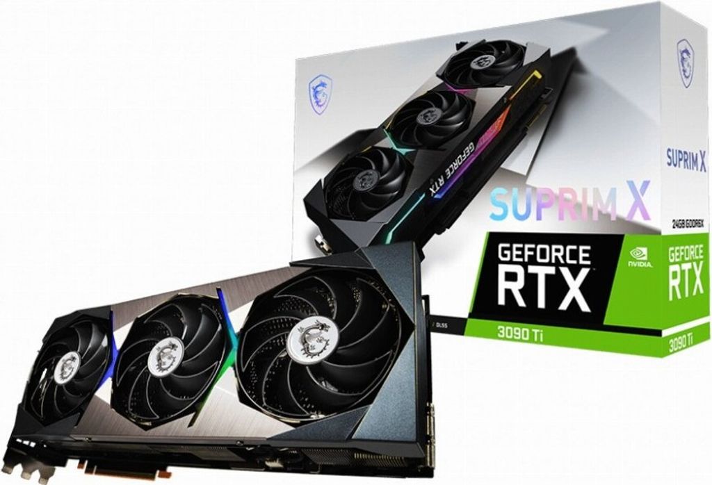 MSI GeForce RTX 3090 Ti SUPRIM X 24G - Grafikkarten