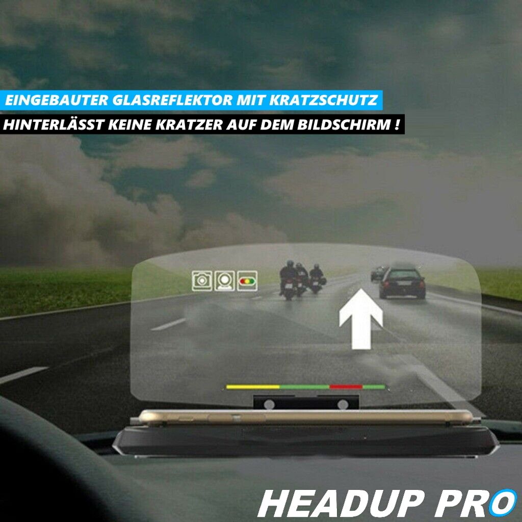 HEADUP PRO Head Up Navigation Display PKW Smartphone HUD Obrázek produktu 4