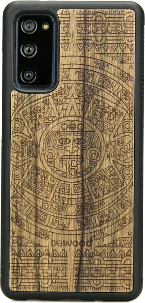 Holzhülle für Samsung Galaxy S20 FE AZTEC CALENDAR LIMBA