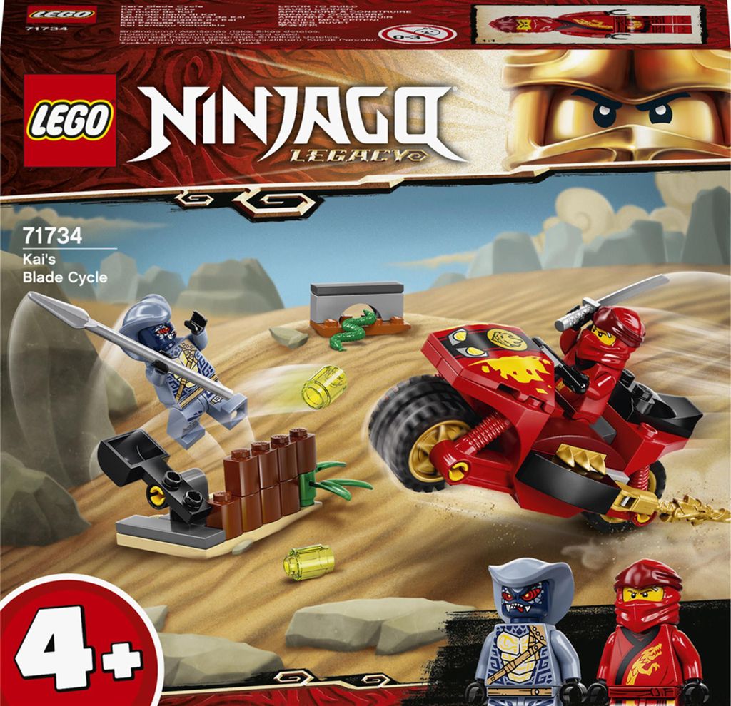LEGO NINJAGO Kaiova čepeľová motorka, Stavebnica, 4 rok / Obrázok produktu 