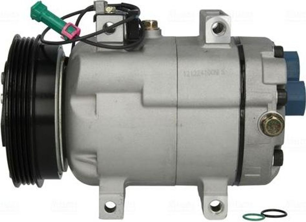 NISSENS 89029 Klimakompressor OE 8D0260805 kompatibel mit Passat 3B, A6 4B, A4 8D