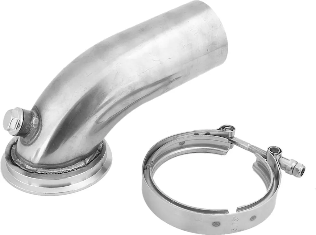 Gomito 90 Gradi Turbo Inox per Hy35 HX HE351 - Ricambio Professionale