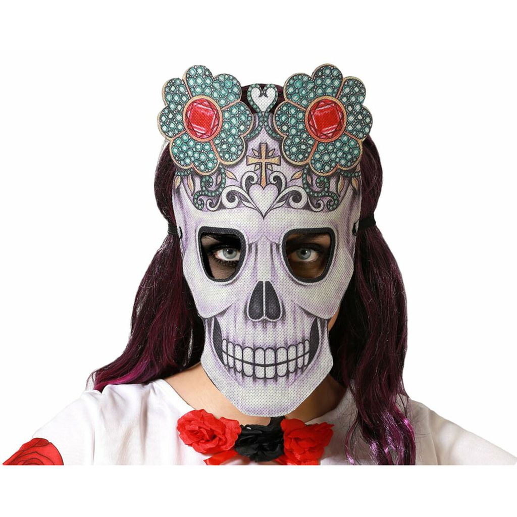 Atosa Halloween Filzmaske Mehrfarbig Mehrfarbig One Size