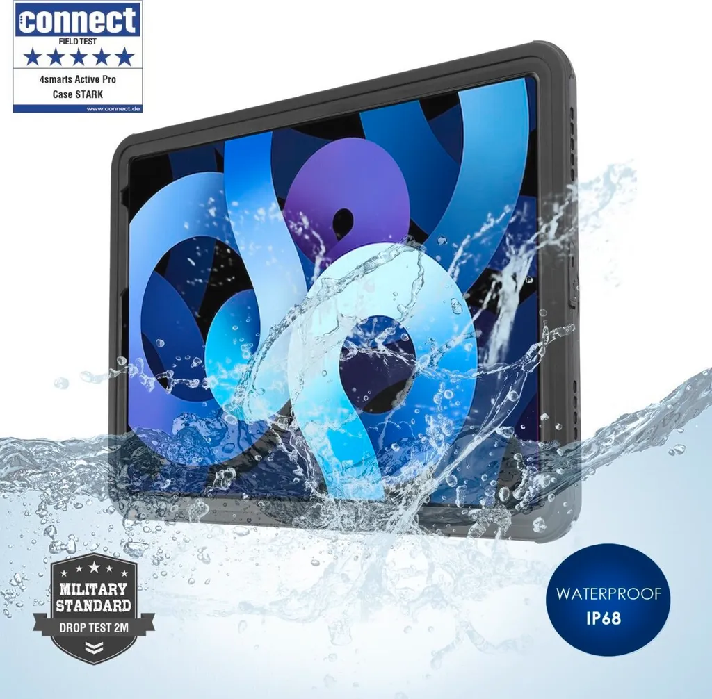 Coque de protection antichoc 4Smarts Active Pro Étui durci Fort noir
